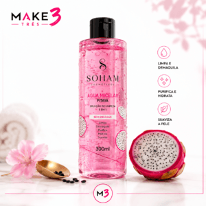 Agua Micelar Pitaya 310ml - Soham Cosmeticos
