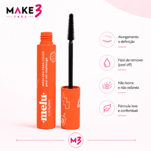 Máscara de Cílios Peel Off Challenge (Laranja) - MELU by Ruby Rose