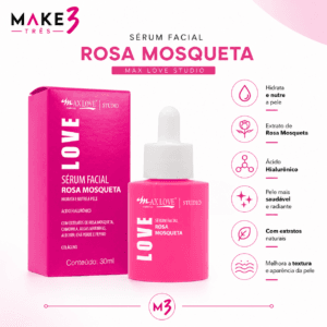 Sérum Facial Rosa Mosqueta - Max Love